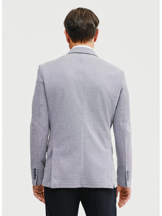 Pako Lorente Pako Lorente Marynarka P25SF-3X-022 Niebieski Slim Fit