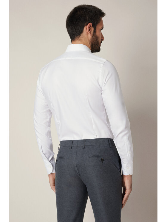 Lancerto Lancerto Koszula Assunta KO073225000010 Biały Slim Fit