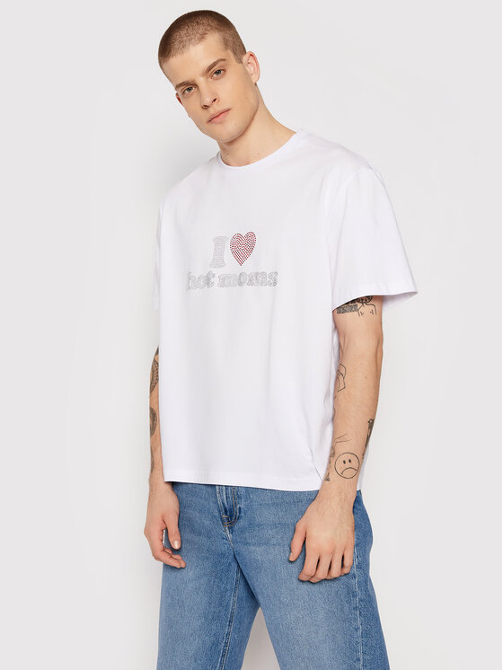 2005 2005 T-Shirt Unisex Hot Moms Bílá Relaxed Fit