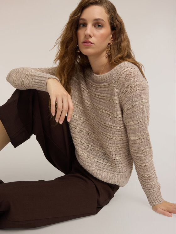 Motivi Motivi Maglione M541W004256N002 Crema Regular Fit