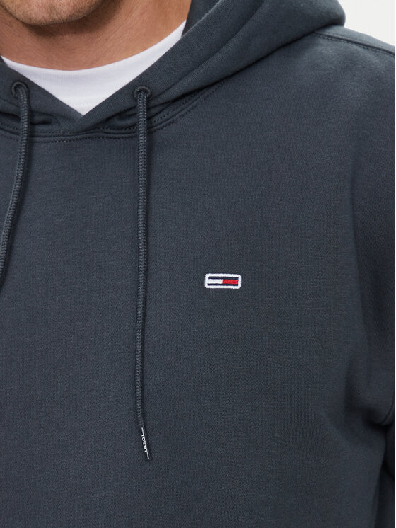 Tommy Jeans Tommy Jeans Džemperis ar kapuci Flag DM0DM20497 Pelēks Regular Fit