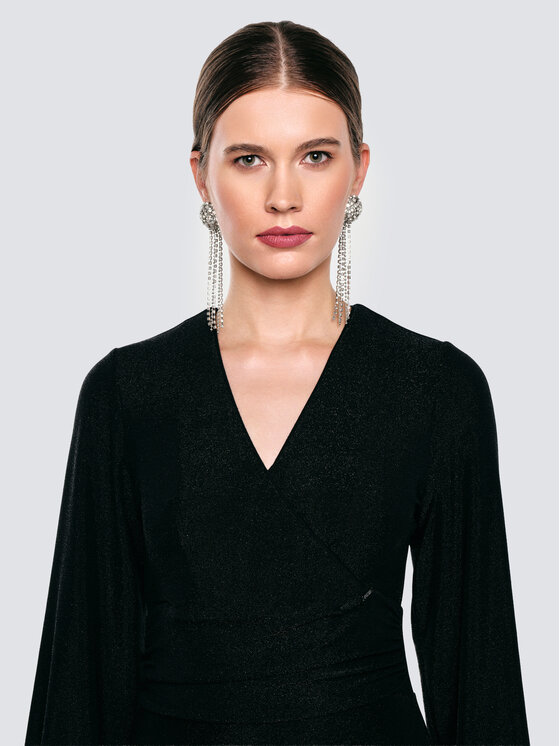 BIG STAR BIG STAR Sukienka codzienna DANIELA Czarny Tapered Fit
