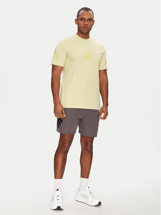 adidas adidas T-shirt Z.N.E. JD5981 Žuta Regular Fit