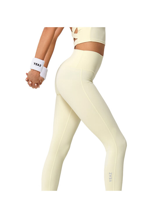 Yeaz Yeaz Legginsy SHOW Żółty Slim Fit