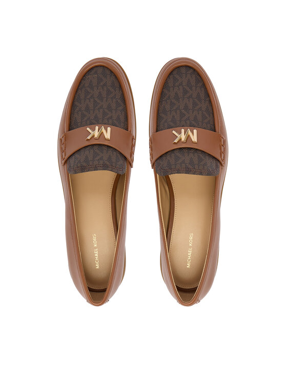 MICHAEL Michael Kors MICHAEL Michael Kors лоуфъри с дебела подметка Lec Loafer 40F5LXFP1B Кафяв