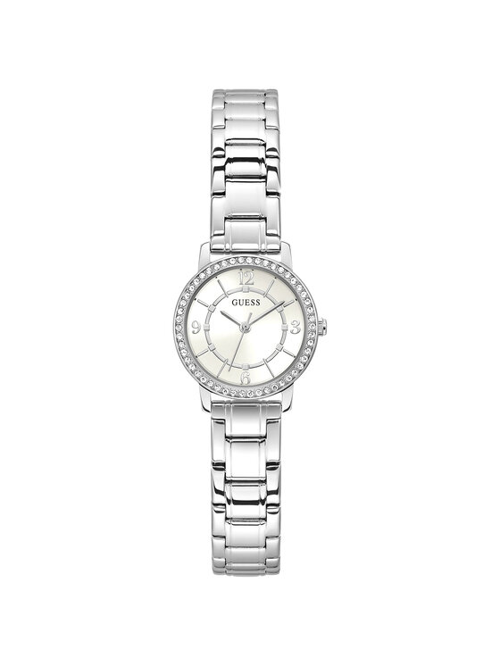 Guess Pulkstenis GW0468L1 Sudraba