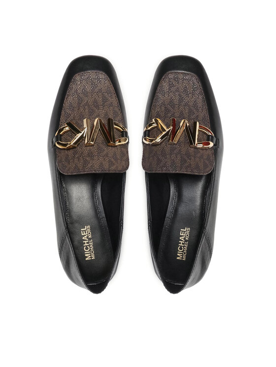 MICHAEL Michael Kors MICHAEL Michael Kors Лоуфъри Izzy Loafer 40T1IZFP2L Черен