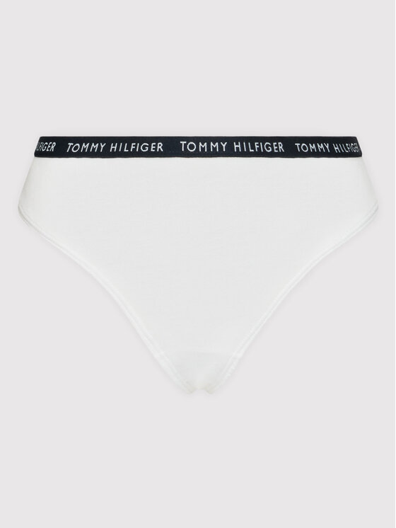 Tommy Hilfiger Tommy Hilfiger Sada 3 kusů string kalhotek UW0UW02829 Barevná