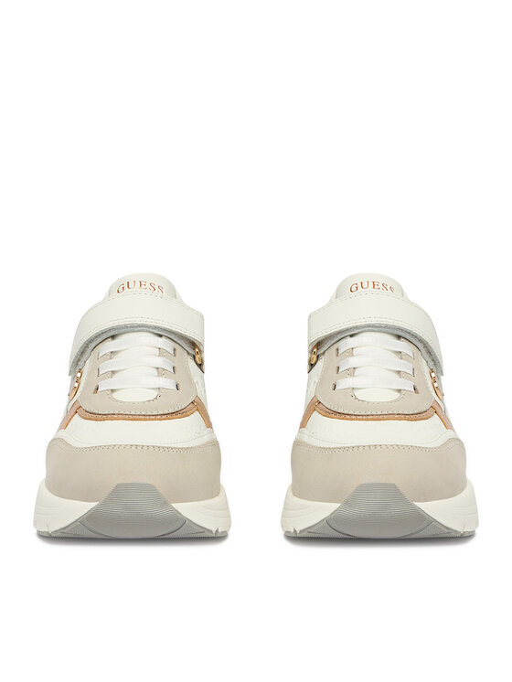 Guess Guess Sneakersy CEO-CI12-TONIC-01 Biela