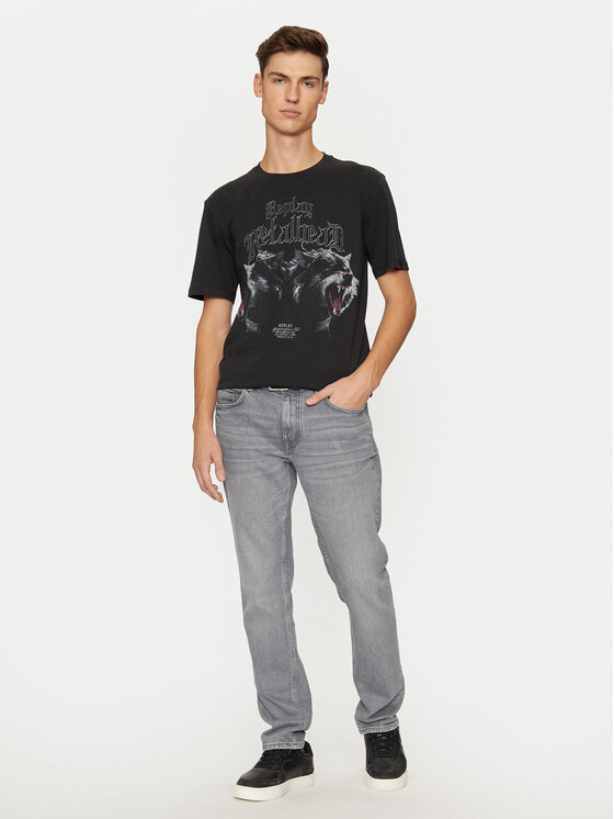 REPLAY REPLAY T-särk M6957 .000.23608P Must Regular Fit
