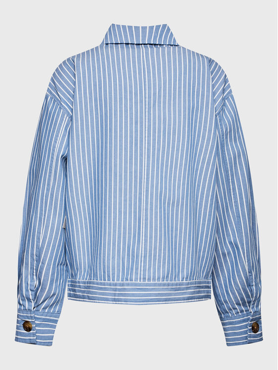 Brixton Brixton Демісезонна куртка Stark 03379 Голубий Oversize