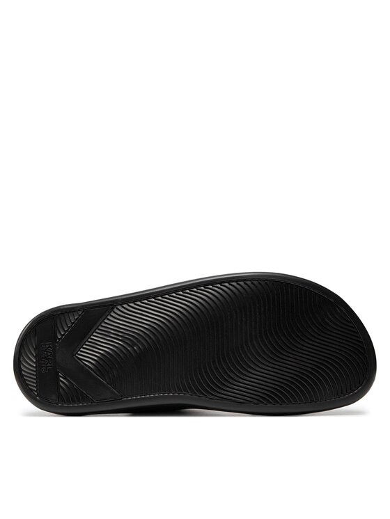 KARL LAGERFELD KARL LAGERFELD Şlapi KL52509 Negru