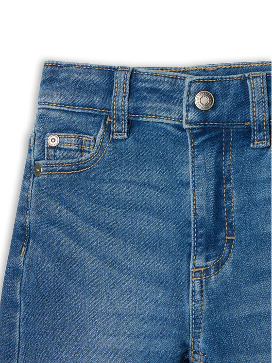 United Colors Of Benetton United Colors Of Benetton Jeansy 44LGGE02F Granatowy Straight Leg