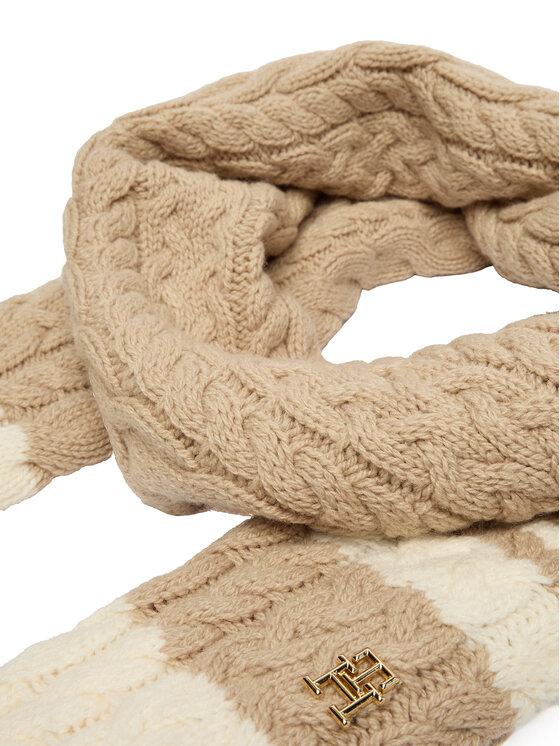 Tommy Hilfiger Tommy Hilfiger Schal Naval AW0AW16654 Beige