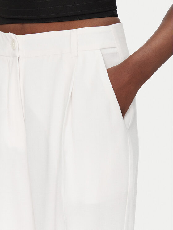 ACCESS FASHION ACCESS FASHION Palazzo hlače 53-5084-195 Bela Wide Leg