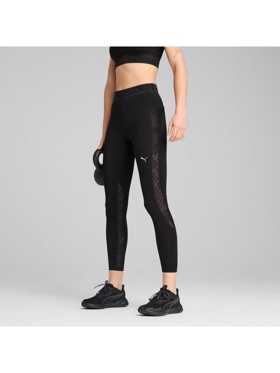 Puma Puma Legginsy 526778 Czarny Regular Fit