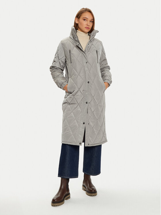 Kaffe Kaffe Μπουφάν μεταβατικό Lindsay 10507667 Γκρι Regular Fit