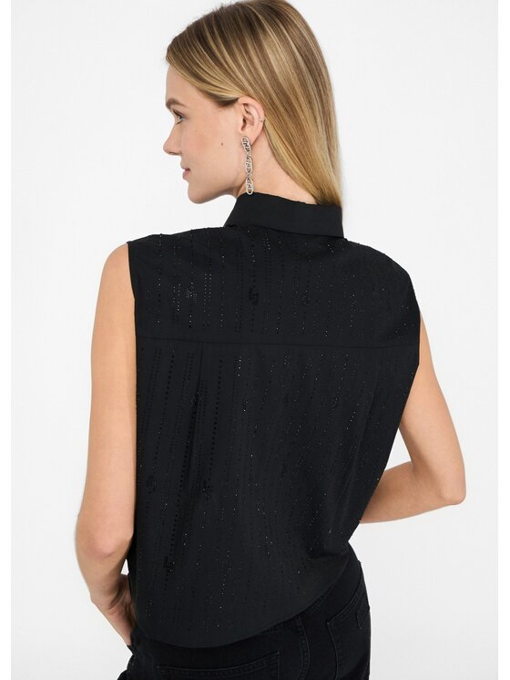 Liu Jo Liu Jo Camicia UF5239T039AM9862 Nero Regular Fit