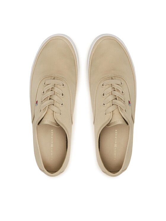 Tommy Hilfiger Tommy Hilfiger Tenisice Essential Kesha Lace Sneaker FW0FW06955 Bež