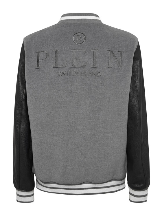 PHILIPP PLEIN PHILIPP PLEIN Kurtka bomber 25605 Beżowy Regular Fit