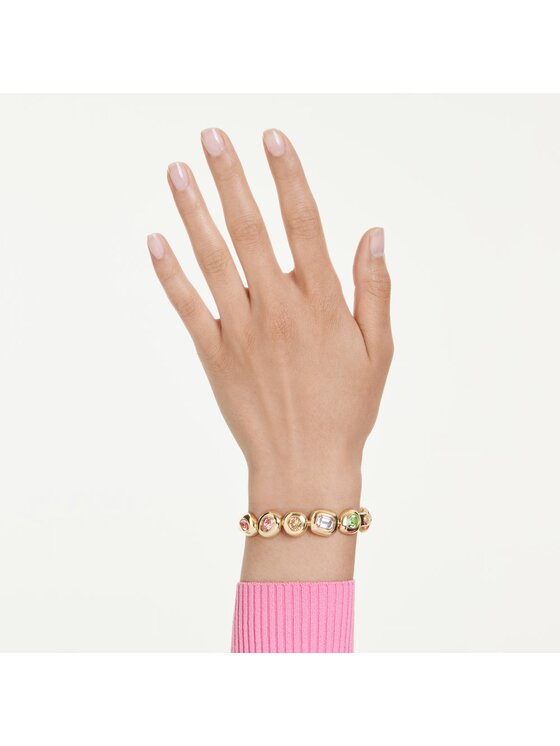 Swarovski Swarovski Bransoletka Gema 5746904 Złoty