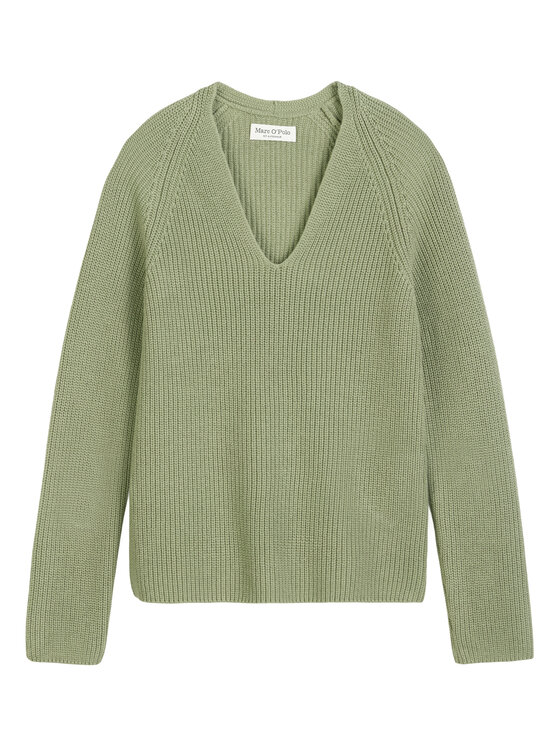 Marc O'Polo Marc O'Polo Sweater 506 6059 60097 Zöld Slim Fit