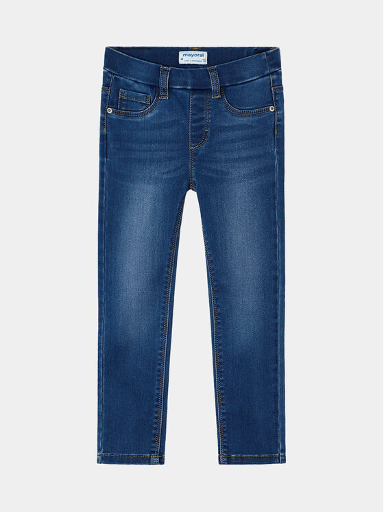 Mayoral Mayoral Jeans hlače 548 Mornarsko modra Slim Fit