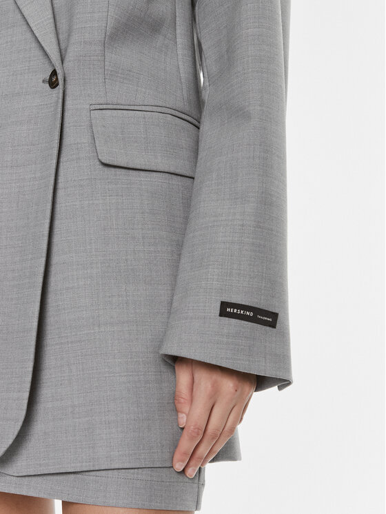 Herskind Herskind Giacca da abito Verner 5002879 Grigio Oversize