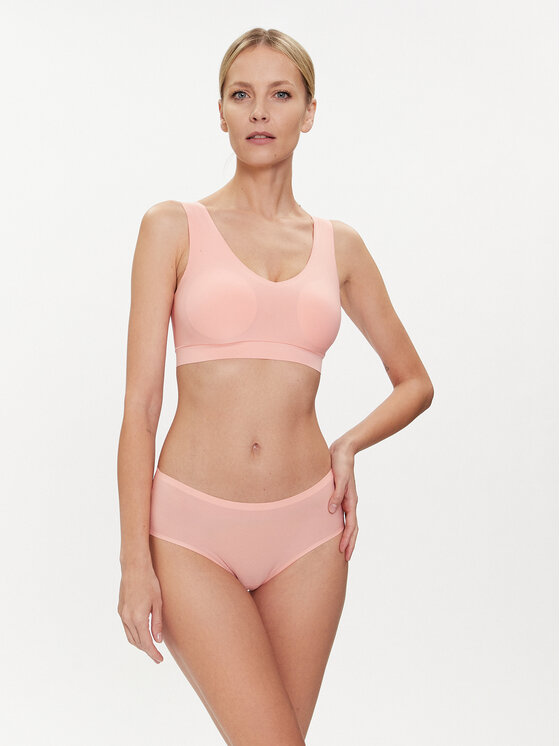 Chantelle Chantelle Сутиен-топ Soft Stretch C16A10 Оранжев
