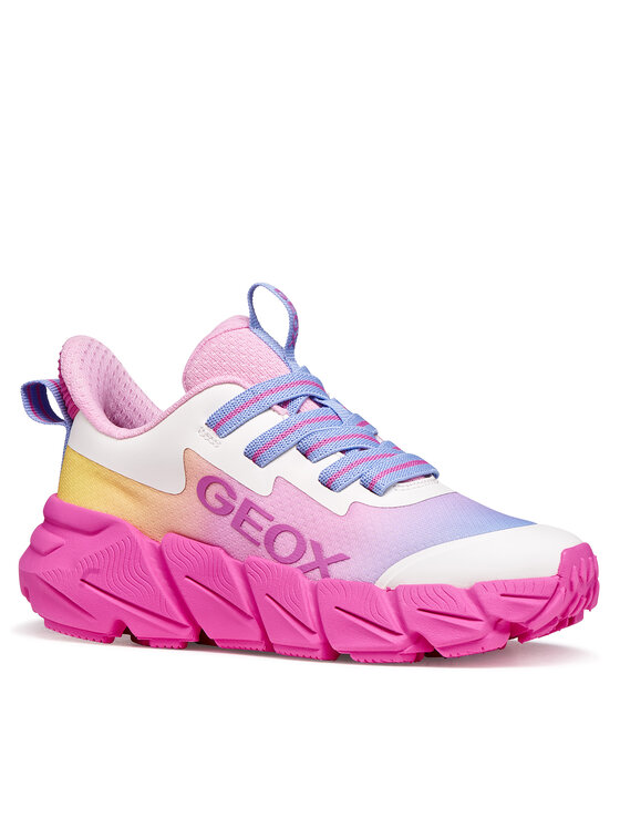 Geox Geox Sneakersy J Flexyper Fast Girl J55N5A 02A9J C8238 S Barevná