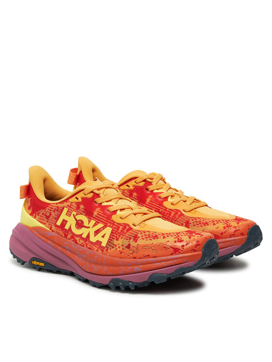 Hoka Hoka Παπούτσια για Τρέξιμο Speedgoat 6 W 1147811 Πορτοκαλί