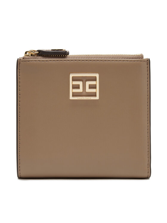 Elisabetta Franchi Portafoglio piccolo da donna PF01A51E2 032 Marrone, taglia : OS