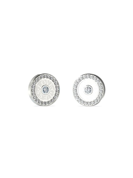 Guess Guess Kolczyki JUBE04081JW-RH Srebrny