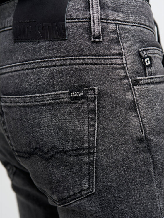 BIG STAR BIG STAR Jeansy DERIC_993_190 Czarny Skinny Fit
