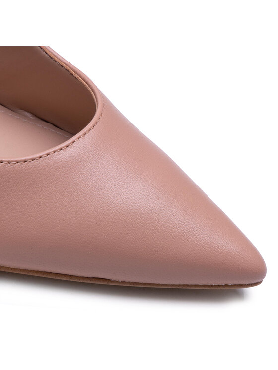 Guess Guess Туфлі на шпильці Gavi4 FL5GV4 LEA09 Бежевий