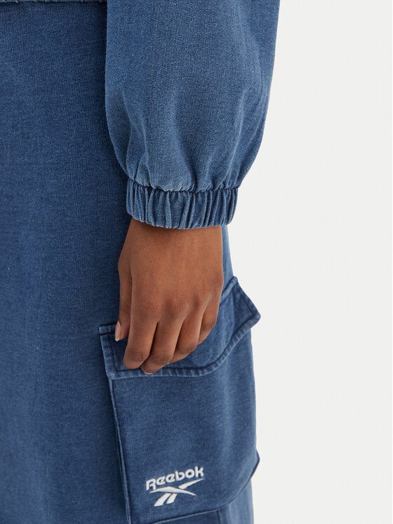 Reebok Reebok Світшот Polina RK25486CCW Голубий Regular Fit