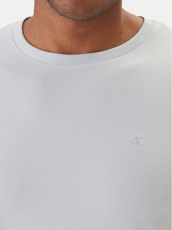 Calvin Klein Calvin Klein Tricou LV04LC240G Albastru celest Slim Fit