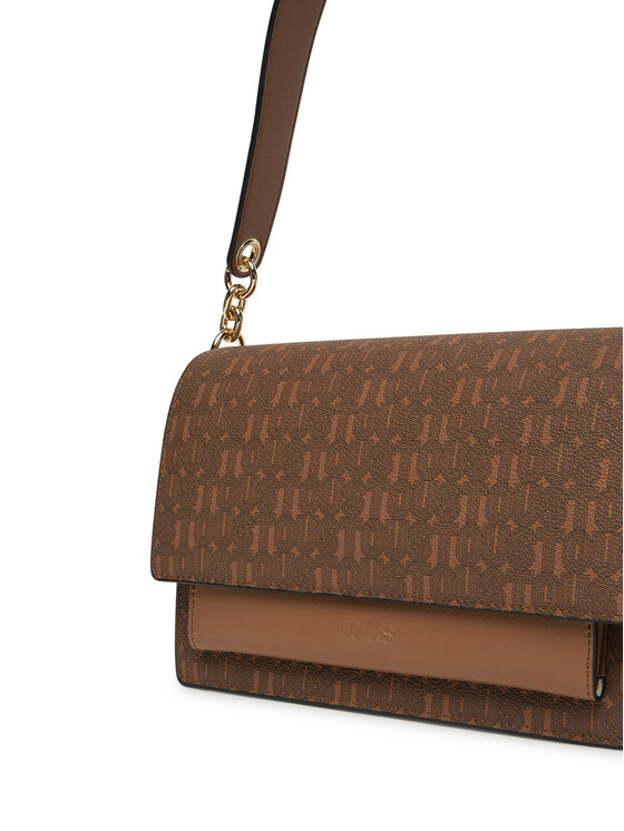 TOUS TOUS Сумка Audree Tous Buckles Silhouette 2002204143 Коричневий