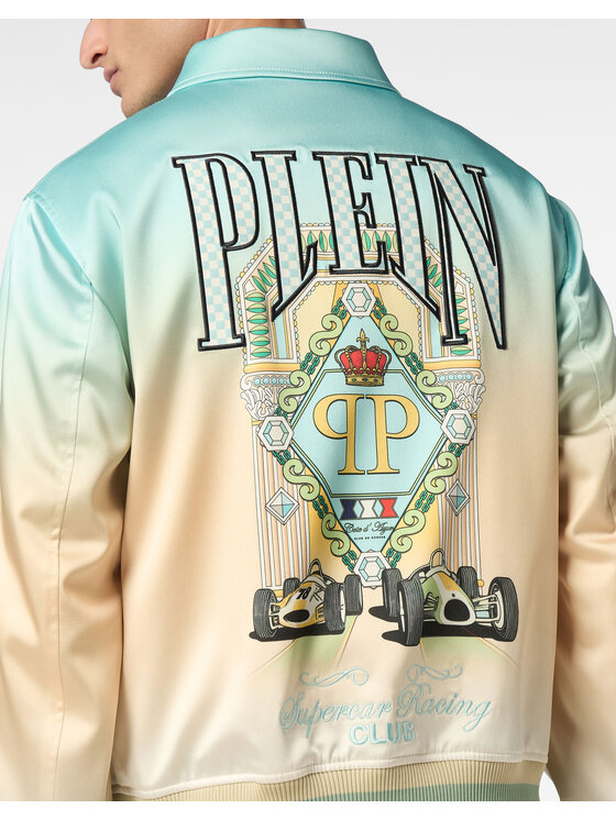 PHILIPP PLEIN PHILIPP PLEIN Kurtka puchowa 24579 Kolorowy Regular Fit