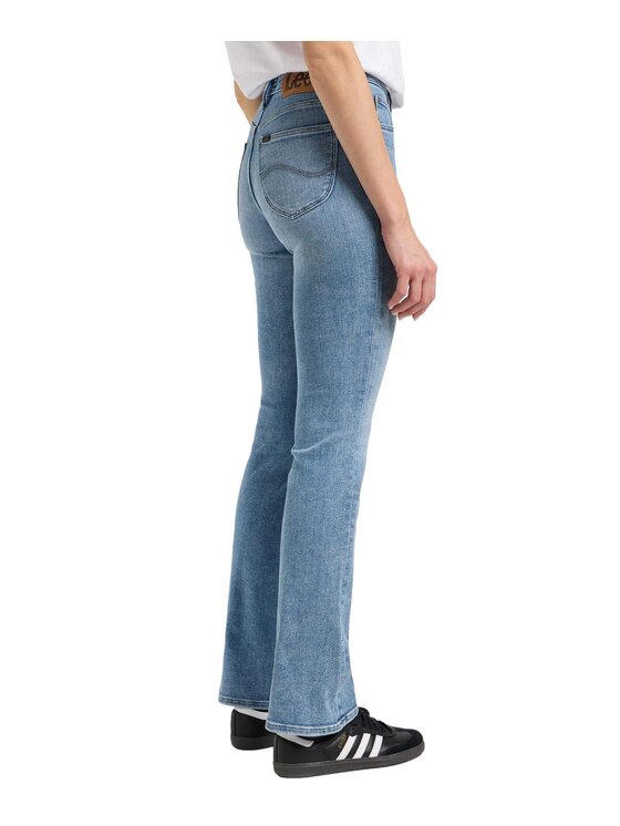 Lee Lee Jeansy 112363797 Niebieski Bootcut Fit