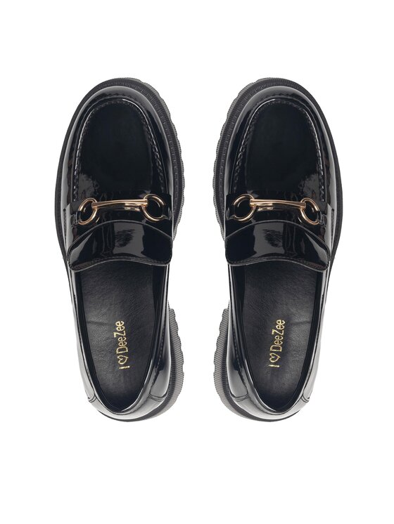 DeeZee DeeZee Loafersy MAEVE WS5621-17 Czarny