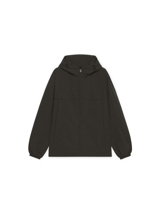 Trussardi Trussardi Płaszcz zimowy R006M000024N033 Czarny Over Fit