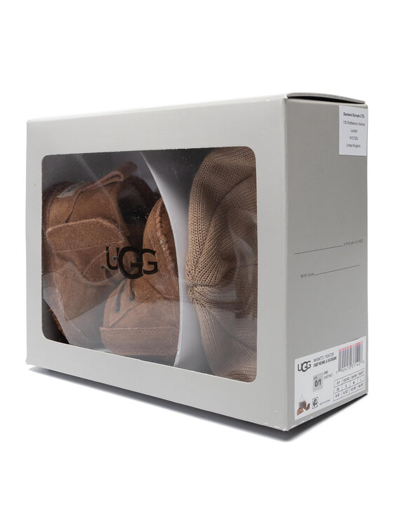 Ugg Ugg Škornji za sneg I Baby Neumel & Ugg Beanie 1104729I Rjava