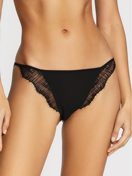 Calvin Klein Underwear Chilot brazilian 000QF6955E Negru