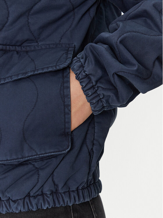 Mustang Mustang Jeansjacke Belva 1016132 Blau Relaxed Fit