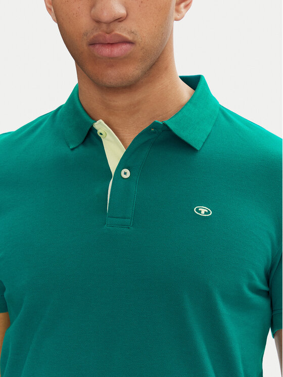 Tom Tailor Tom Tailor Polokošeľa 1031006 Zelená Regular Fit