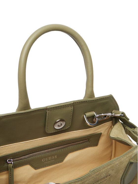 Guess Guess Дамска чанта HWYUSS P6236 Зелен