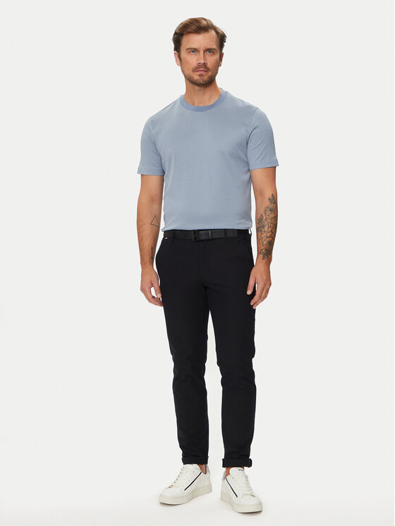 BOSS Boss Tricou H-Tiburt 431 50518539 Albastru Regular Fit