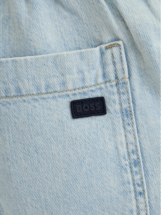 BOSS BOSS Джинсові шорти Sandrew 50563627 Блакитний Relaxed Fit