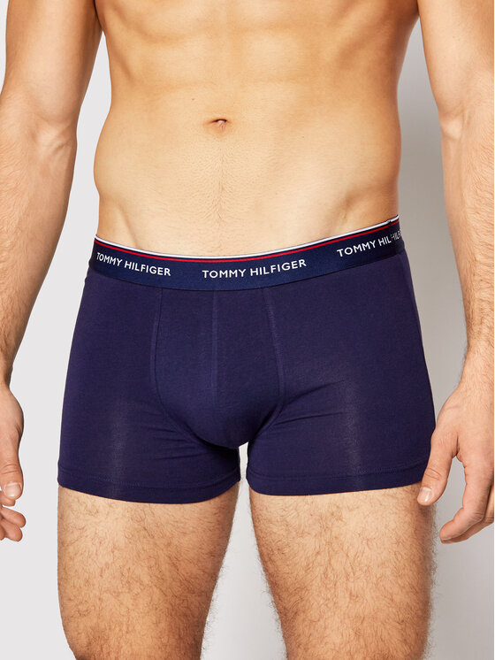 Tommy Hilfiger Tommy Hilfiger Lot de 3 boxers 3P Trunk 1U87903842 Bleu marine